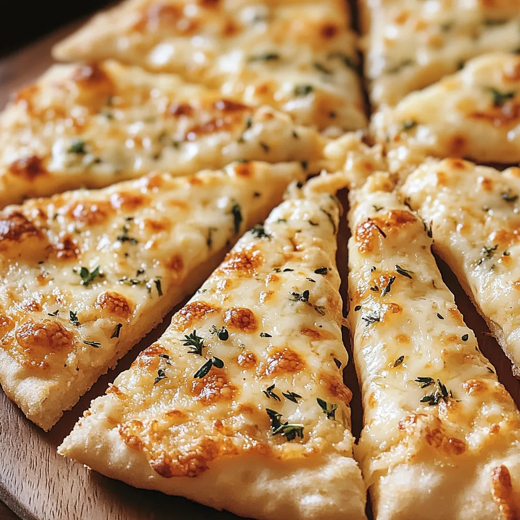 Eine Scheibe Pizza mit Käse und Zwiebeln auf einem Tisch.