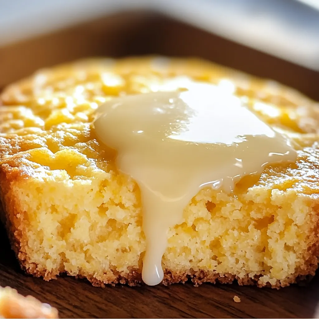 Cremiges Maisbrot mit Sauerrahm