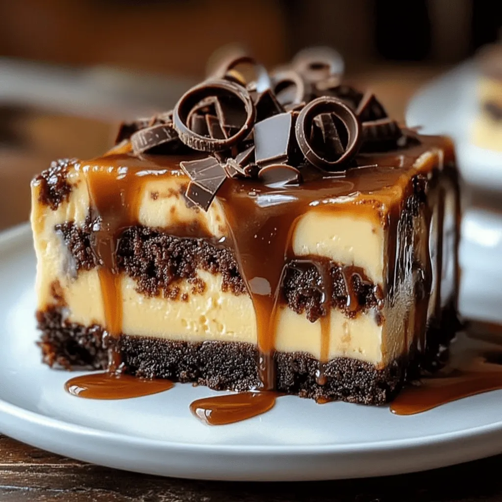 Karamell-Brownie-Käsekuchen Deluxe mit Swirl-Effekt 2