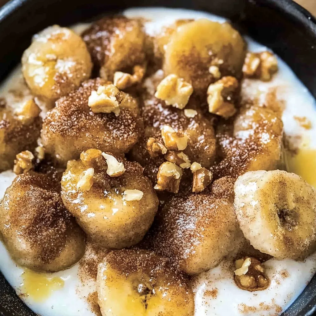 Luftige Zimt-Bananen aus der Heißluftfritteuse mit Crunch-Faktor