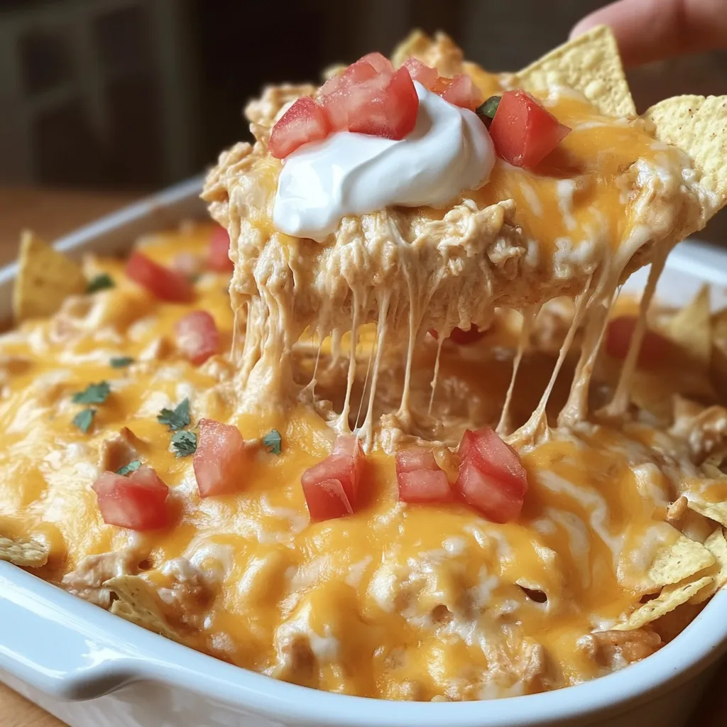 Überbackene Chicken-Nacho-Casserole – käsig, knusprig, genial