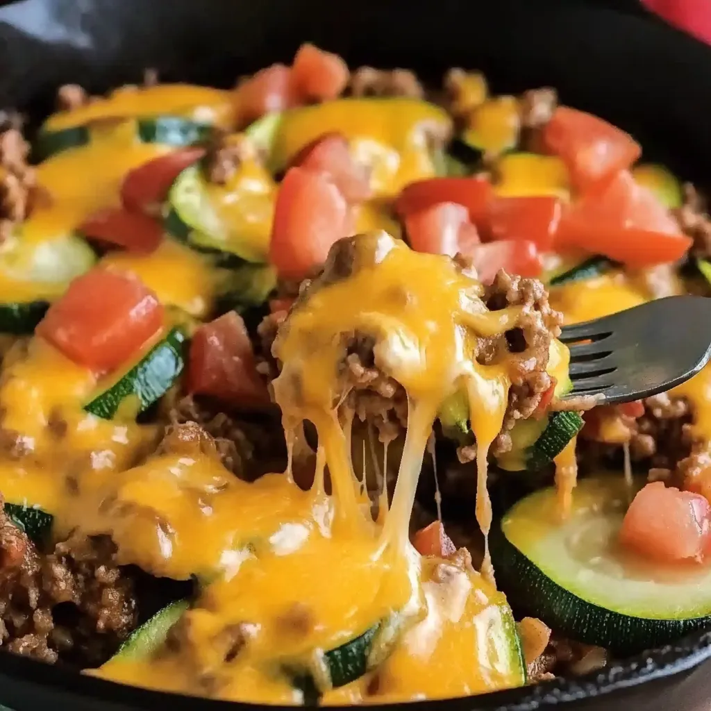 One-Pan Taco-Zucchini-Pfanne