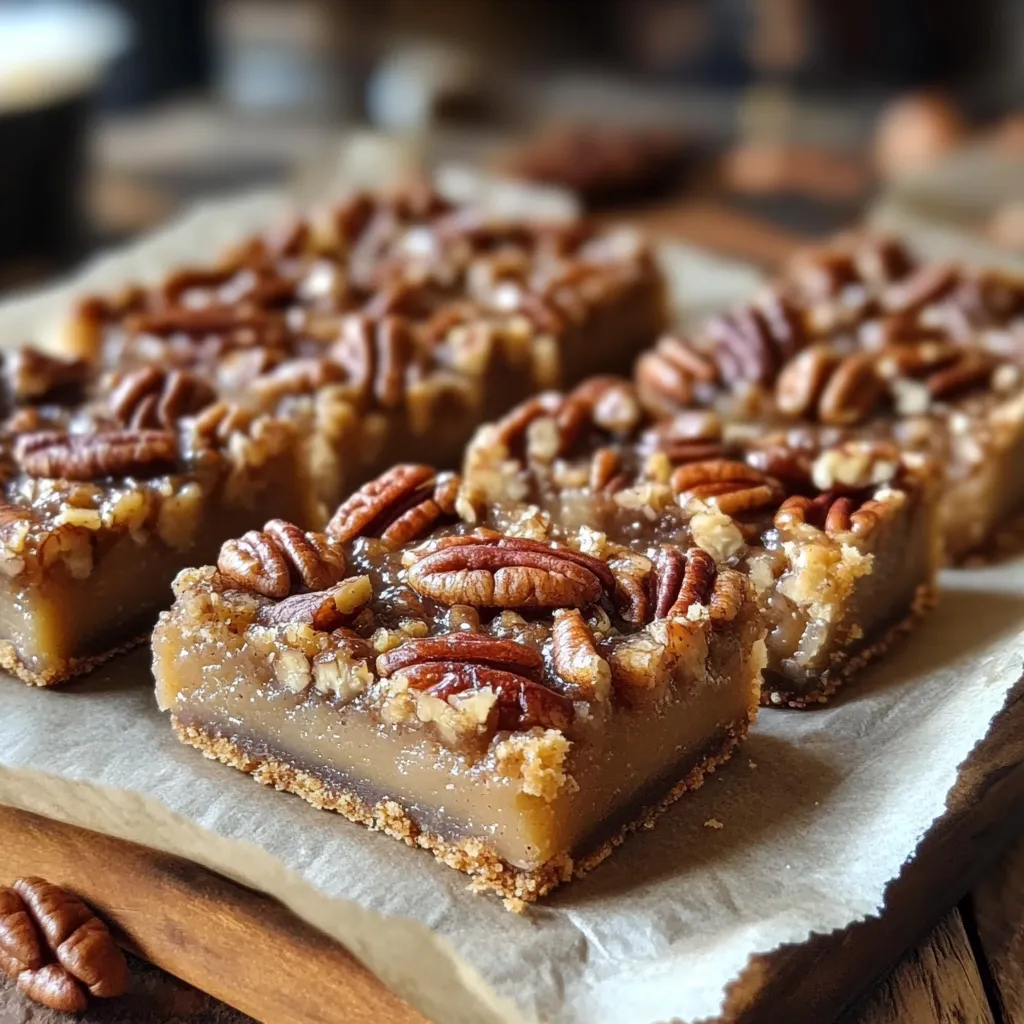 Pecan-Pie-Schnitten für Faule