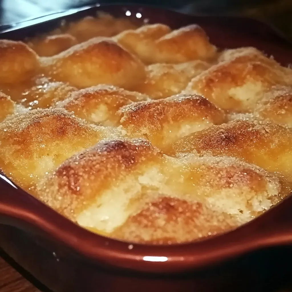 Goldene Faulenzertorte – Pfirsich-Cobbler Deluxe 2
