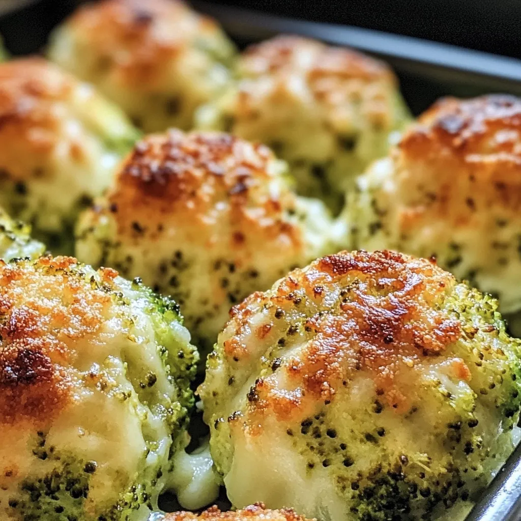 Käse-Brokkoli-Bällchen aus dem Ofen – Knuspergenuss für alle