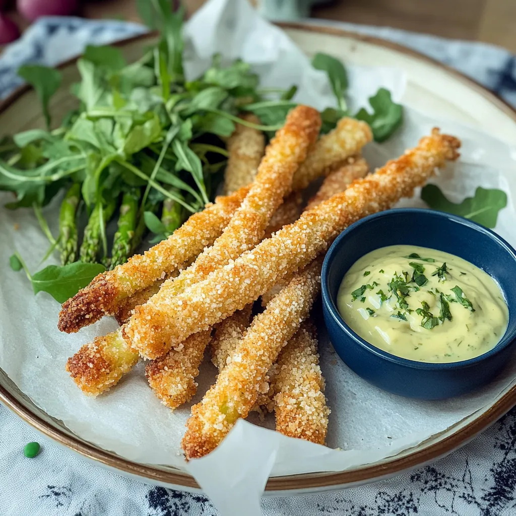 Knuspriger Parmesan Spargel aus dem Ofen