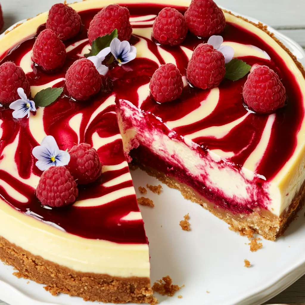 Himbeer Cheesecake
