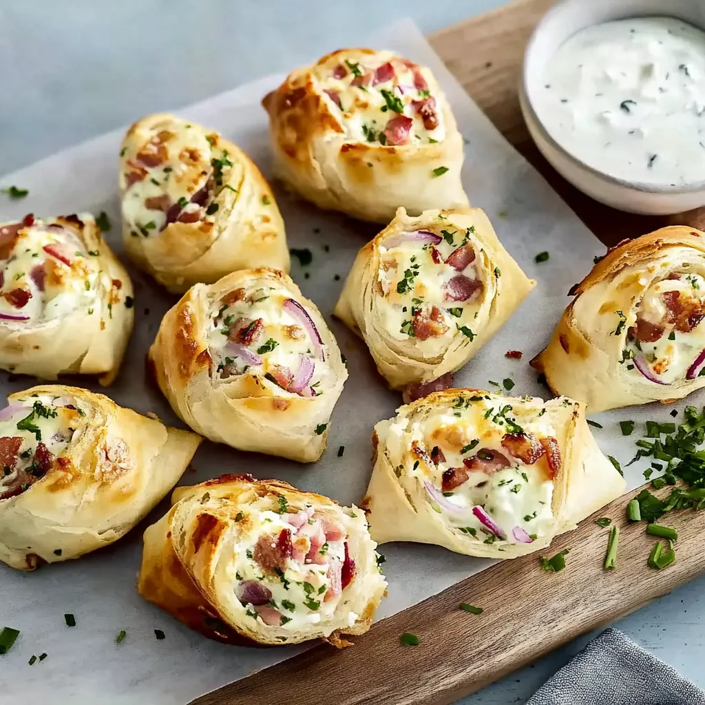 Flammkuchen-Schnecken