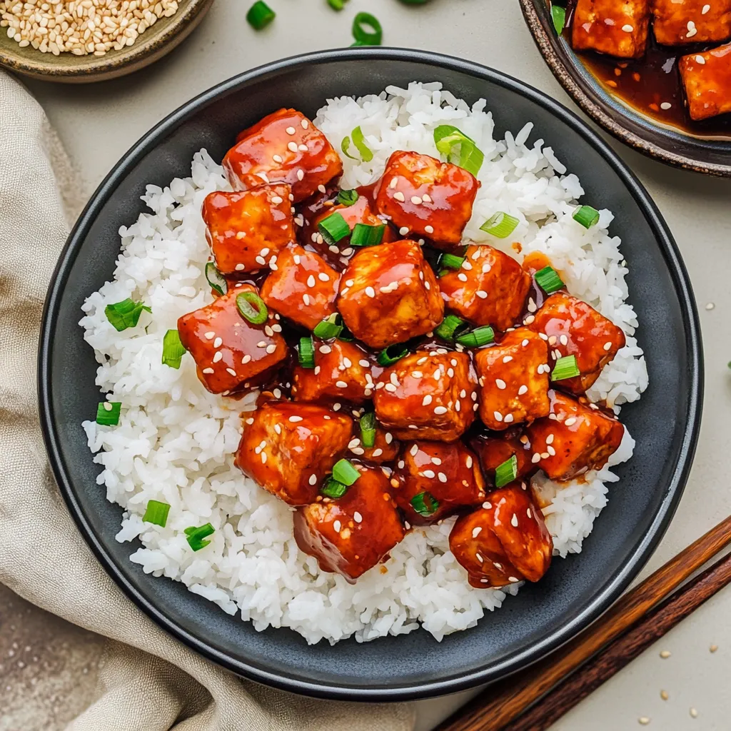 General Tso's Tofu