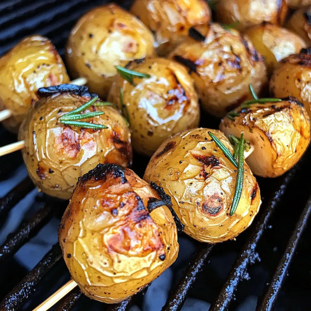Grillkartoffel-Spieße mit Rosmarin – Einfach, rauchig, unwiderstehlich 2