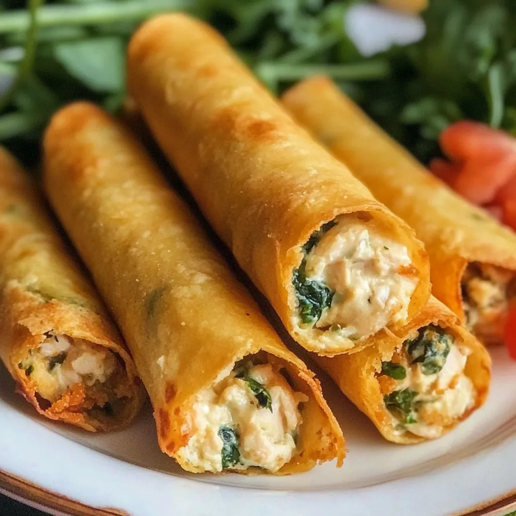 Knusprige Hähnchen-Taquitos