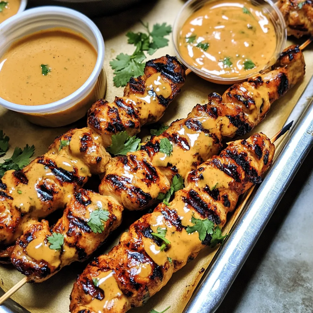 Bang Bang Hähnchenspieße mit süß-pikanter Sauce