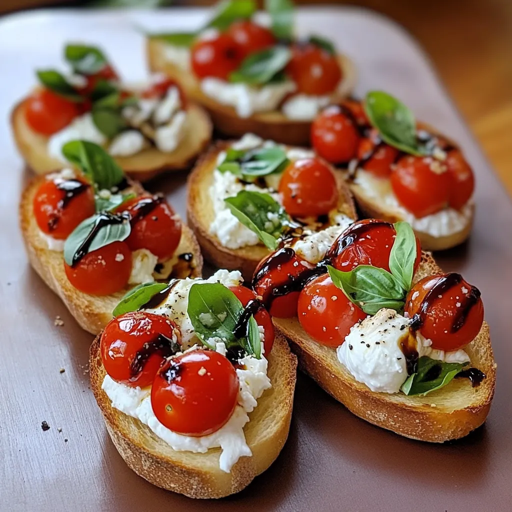 Burrata Bruschetta