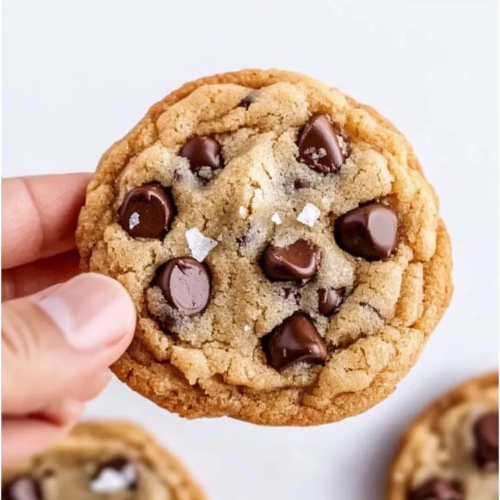 Knusprige und Weiche Chocolate Chip Cookies