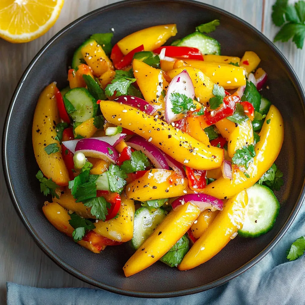 Thai-Mango-Salat