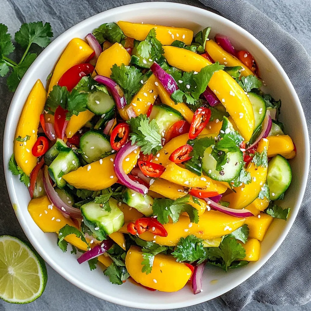 Thai-Mango-Salat