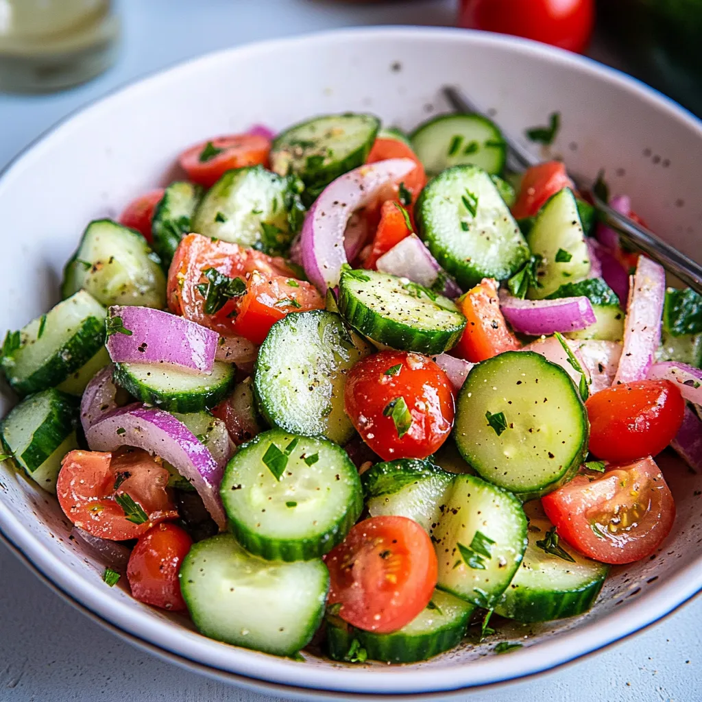 Gurken-Tomaten-Salat