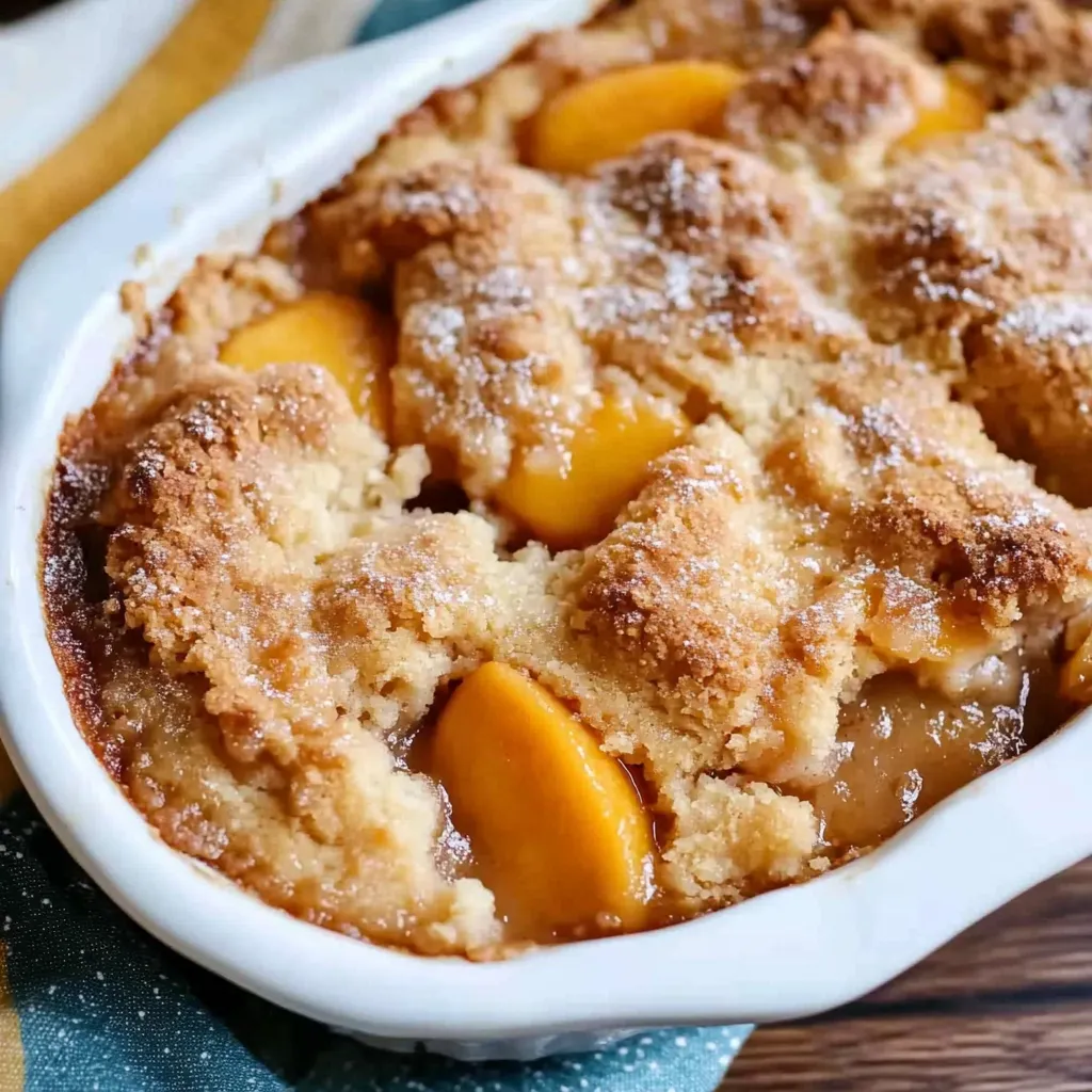 Südlicher Pfirsich-Cobbler