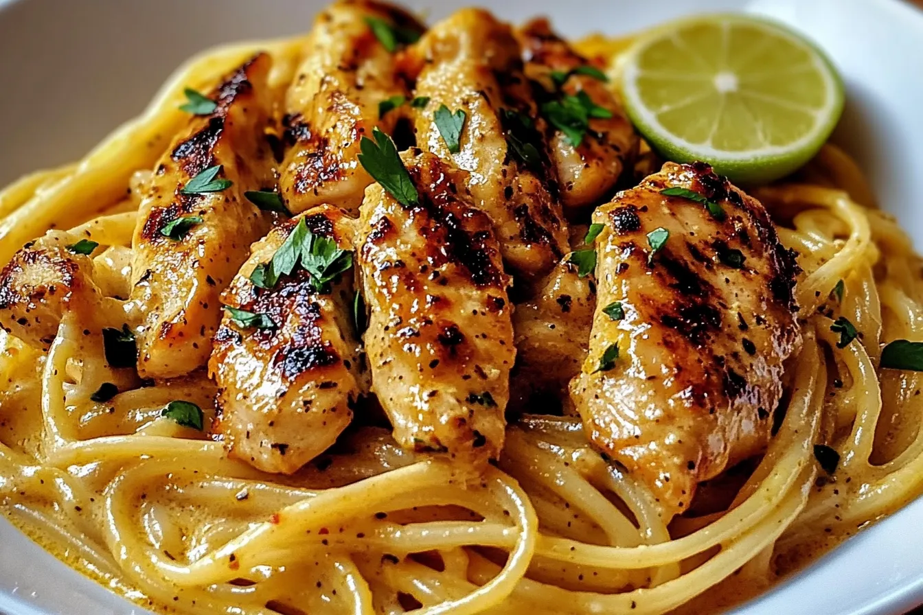 Cowboy-Butter-Hähnchen-Linguine