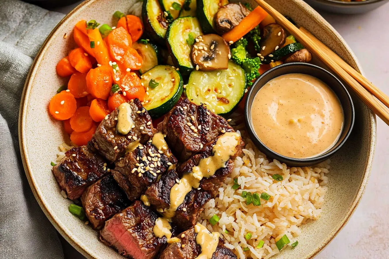 Hibachi-Steak-Bowls
