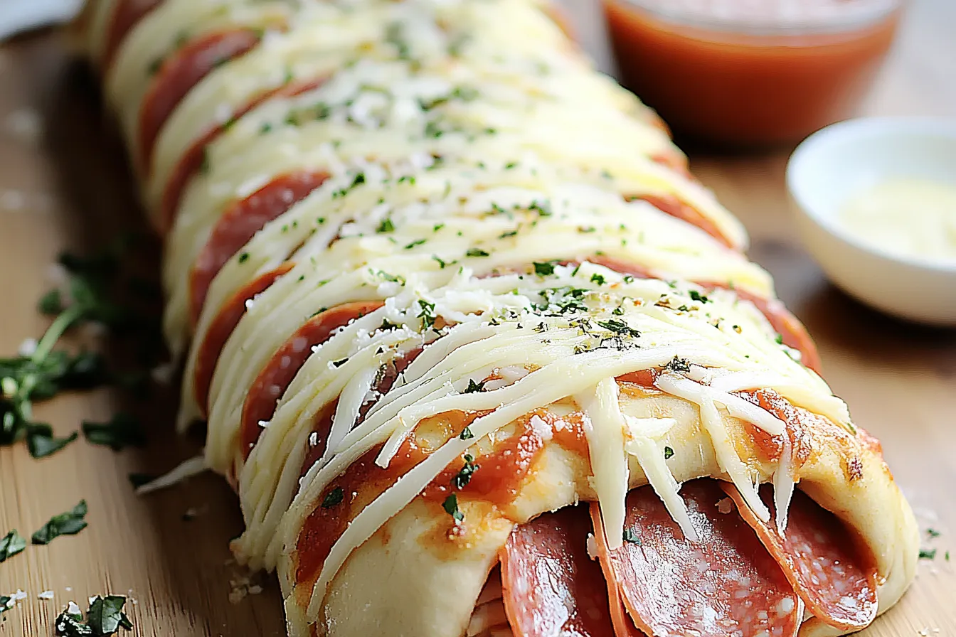 Einfaches Stromboli-Rezept zum Abendessen