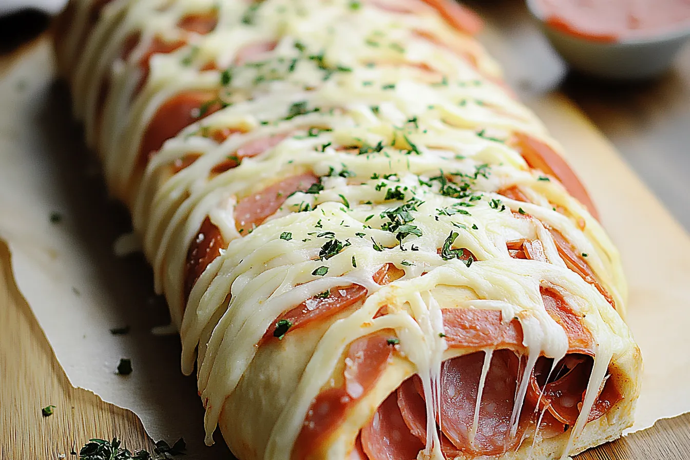Einfaches Stromboli-Rezept zum Abendessen