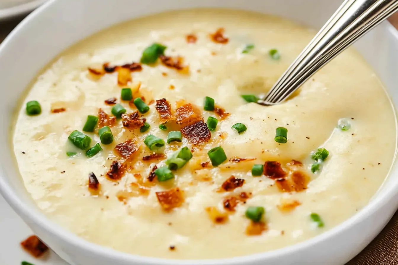 Gebackene Kartoffelsuppe