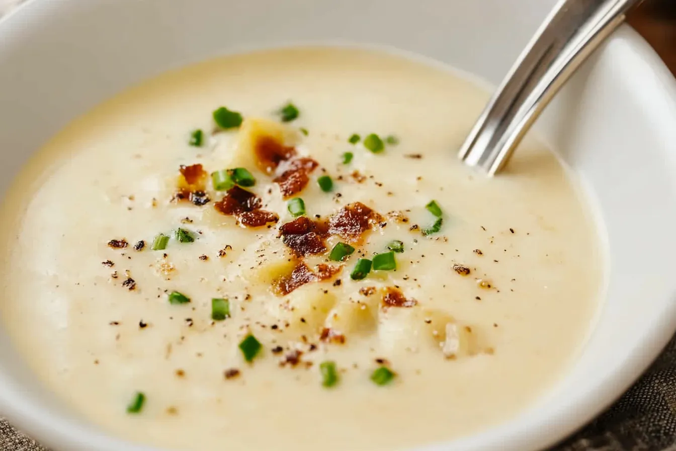 Gebackene Kartoffelsuppe