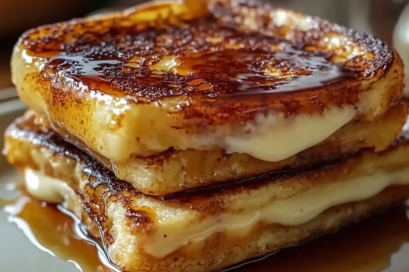 Crème-Brûlée-French-Toast über Nacht