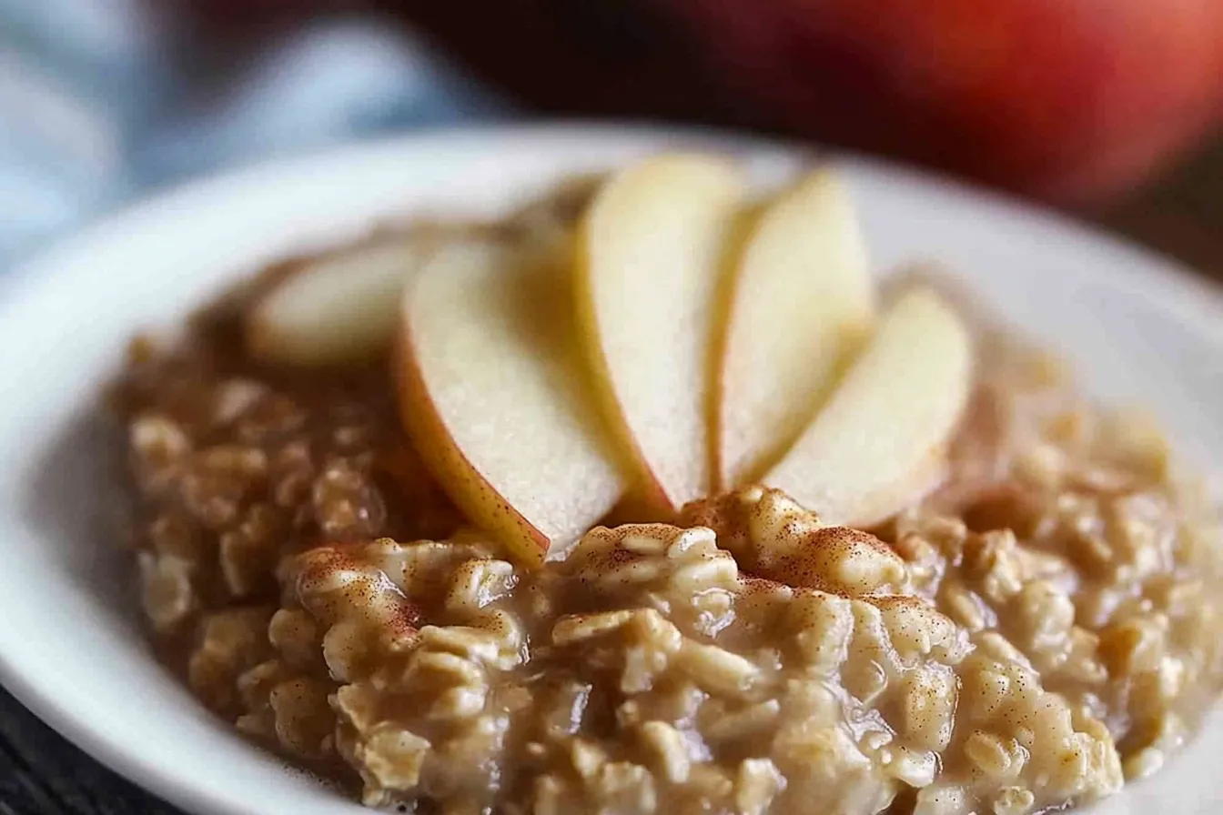 Amisch-Ofenporridge mit Apfel und Zimt