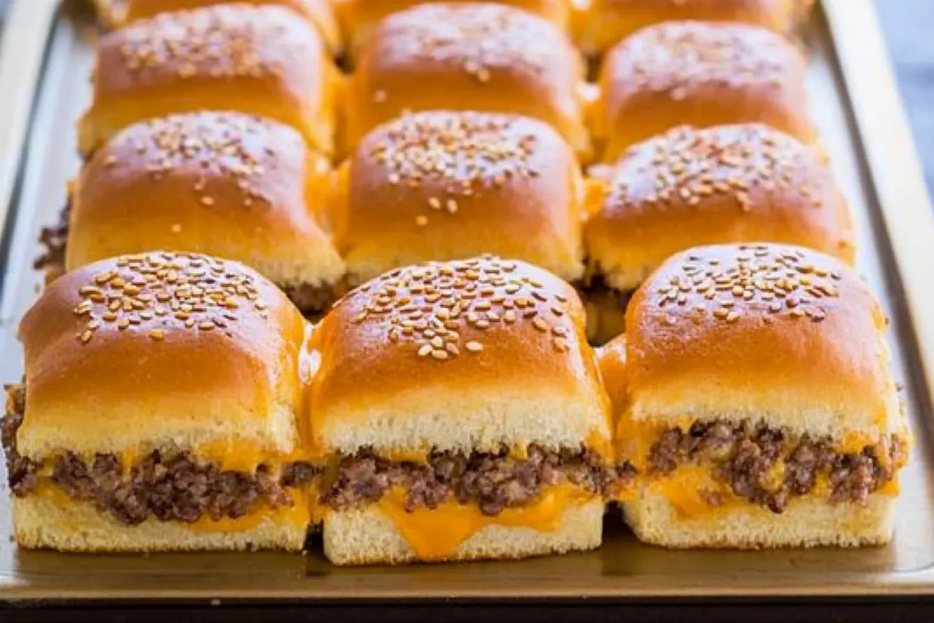 Cheeseburger-Häppchen