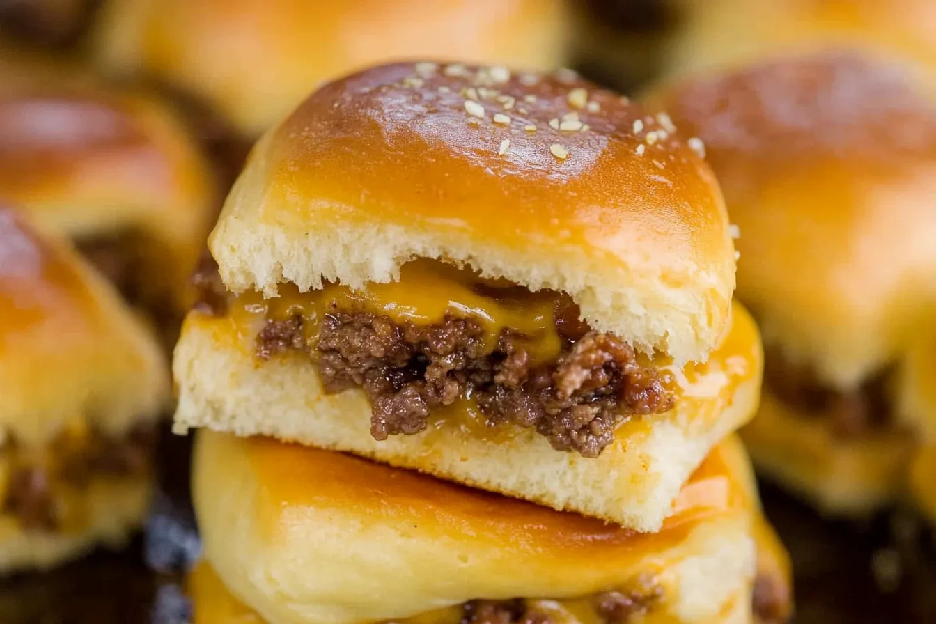 Cheeseburger-Häppchen