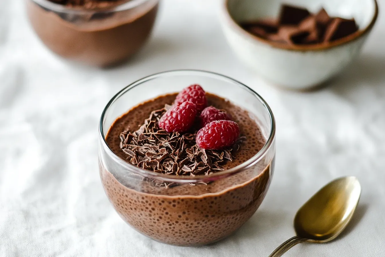 Schokoladen-Chia-Pudding