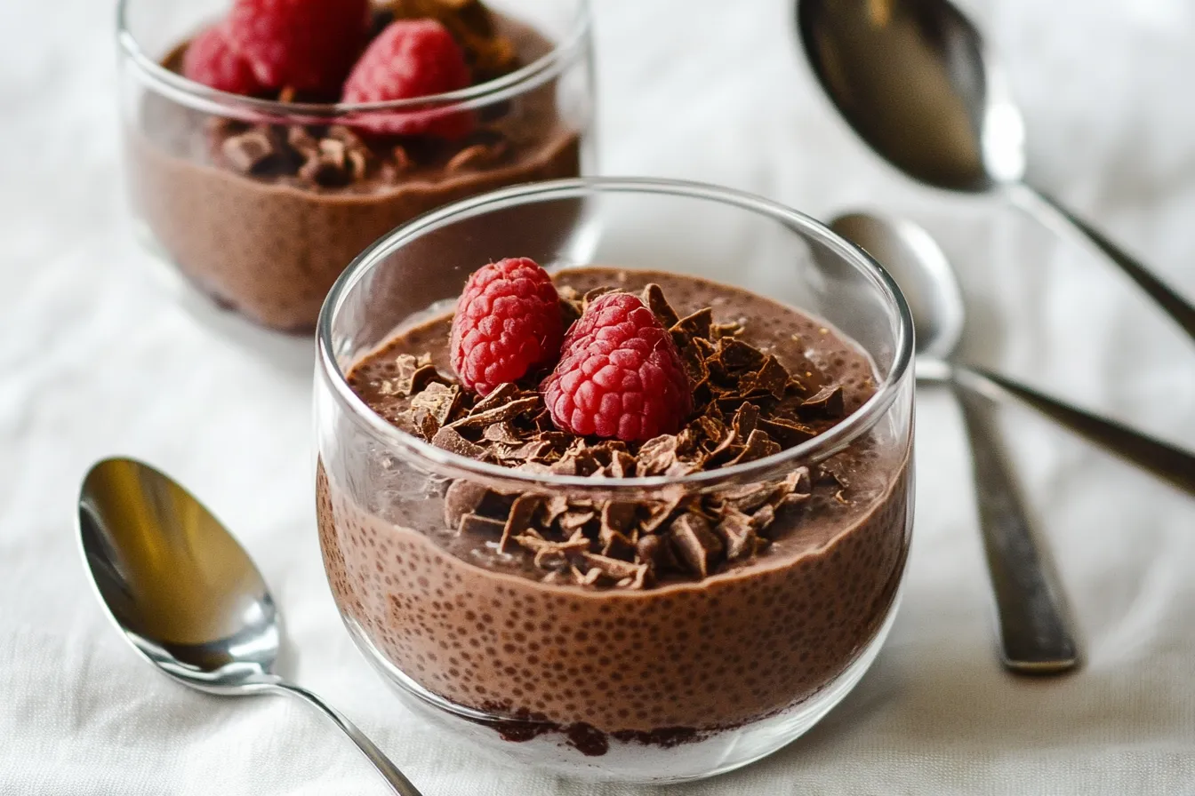 Schokoladen-Chia-Pudding