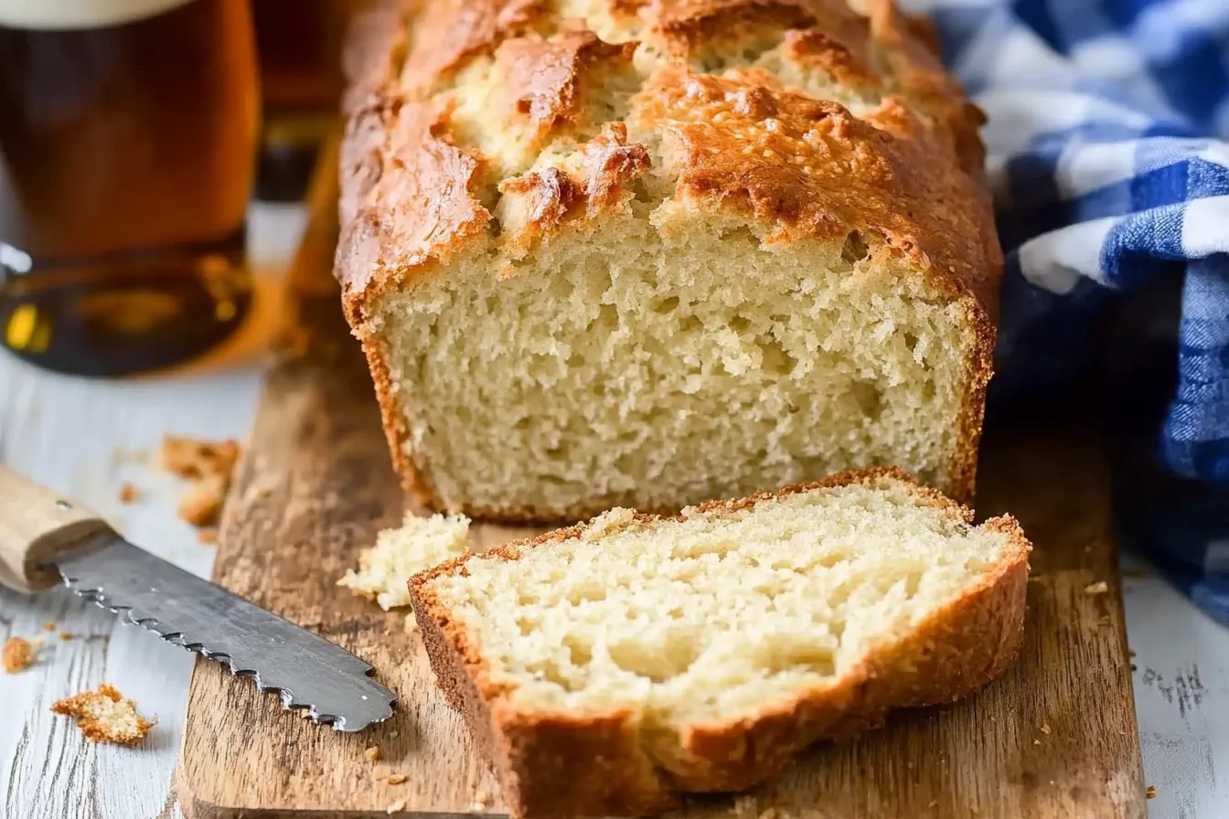 Bierbrot mit drei Zutaten – Einfaches Rezept