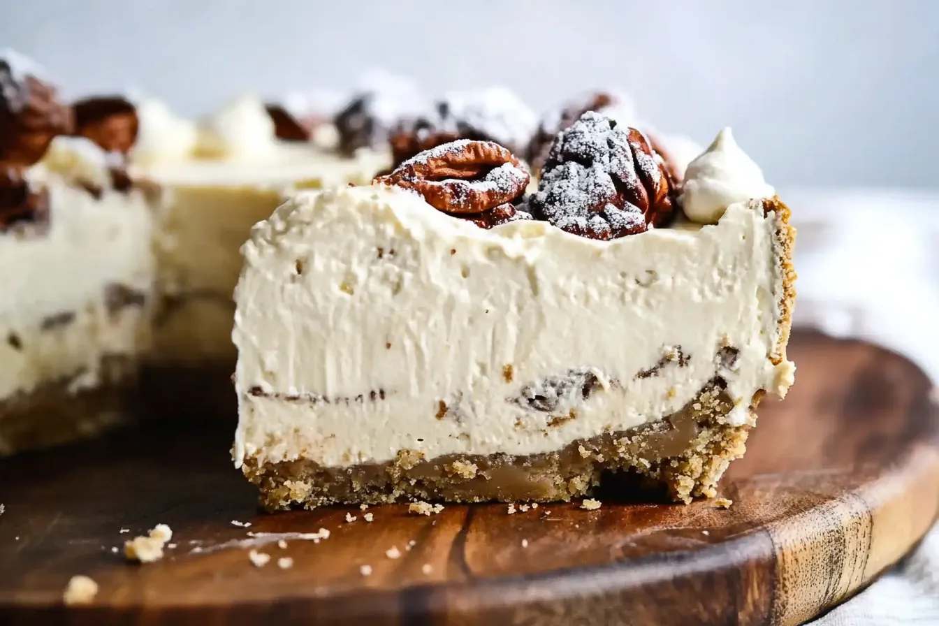 Vanille-Brauner-Butter-Cheesecake