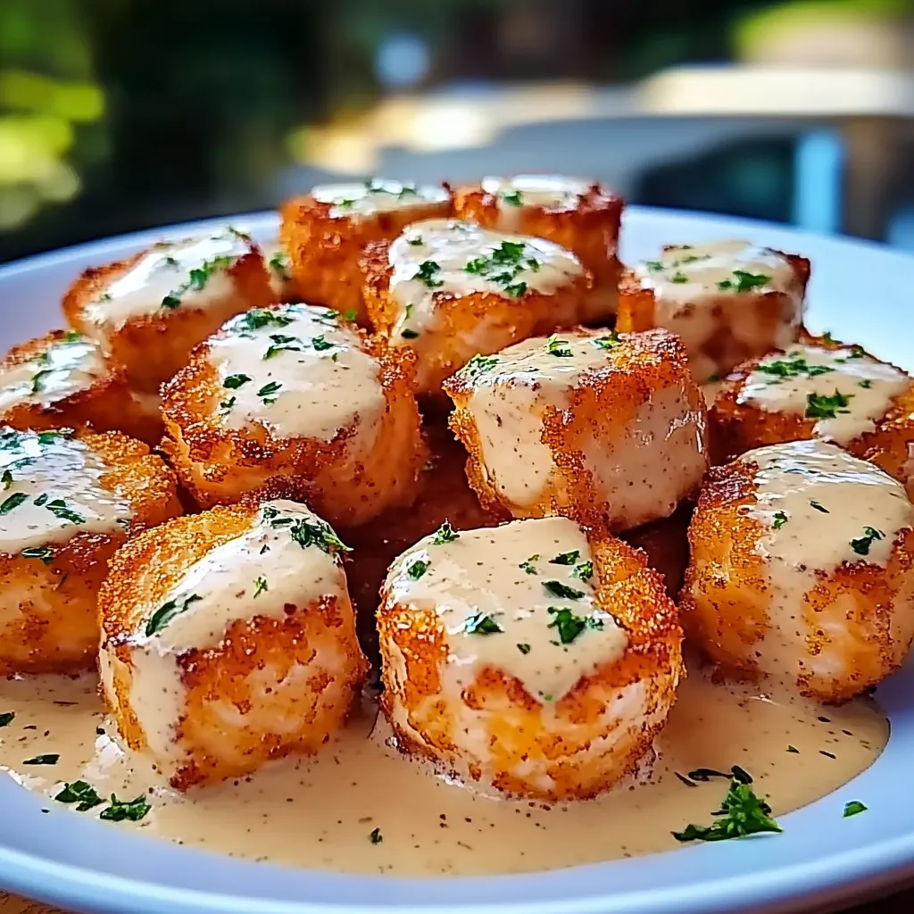 Knusprige Bang Bang Lachs-Häppchen
