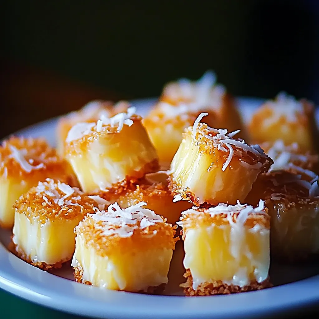 Ananas-Kokos-Häppchen
