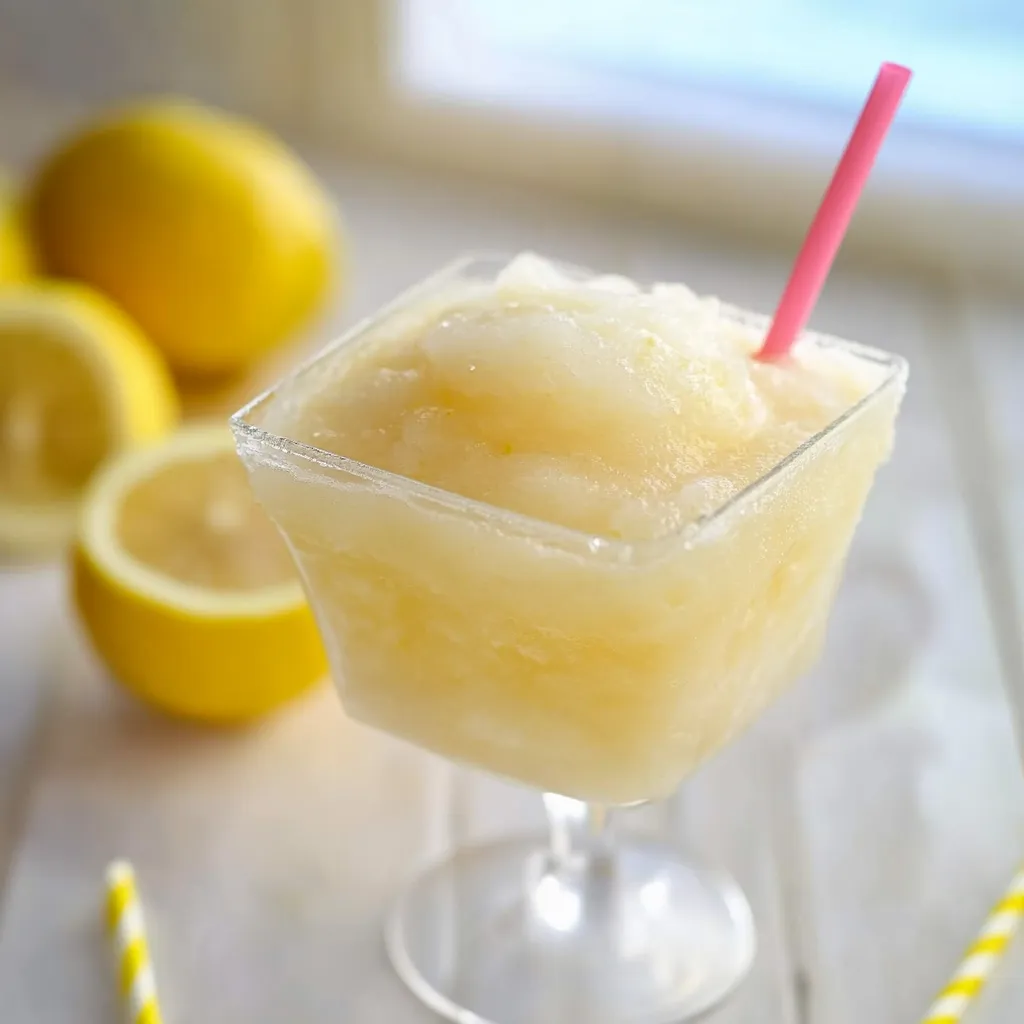 Lemon Vodka Slush