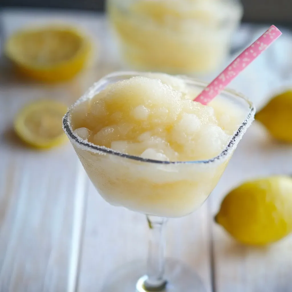 Lemon Vodka Slush
