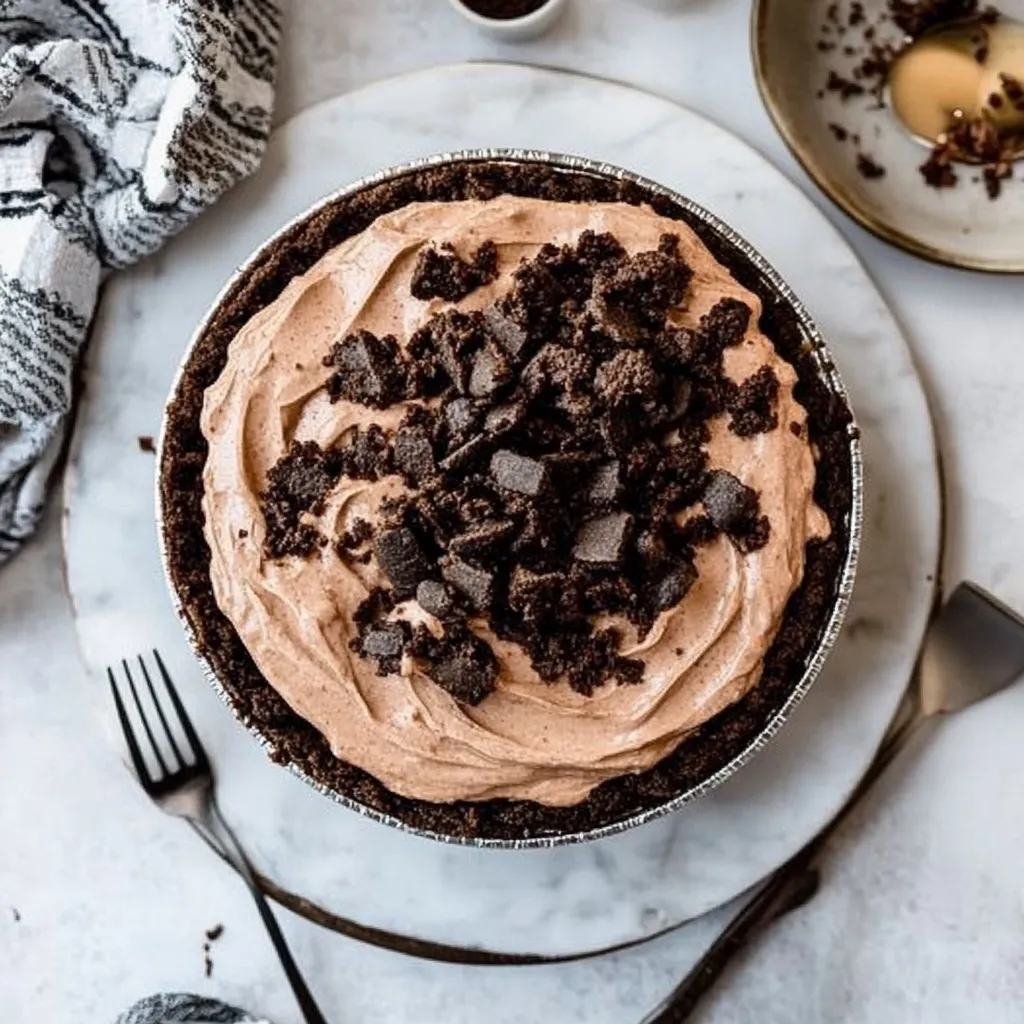Mississippi Mud Pie – Amerikanischer Schokoladentraum mit Oreo-Boden