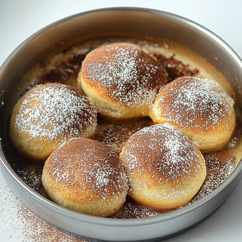 Karamell-Apfel-Pie-Bombs – Kleine Apfelküchlein mit Karamellkern