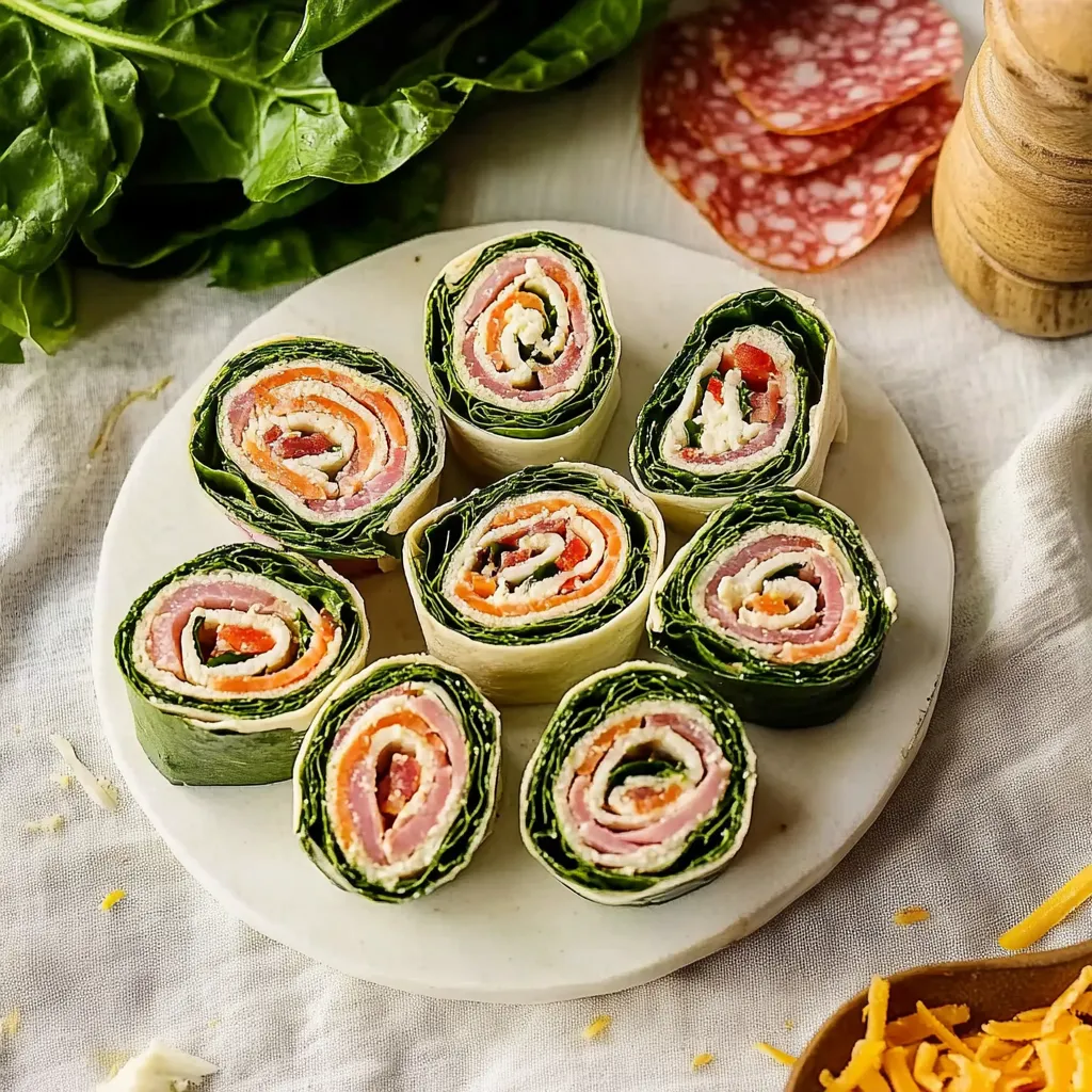 herzhafte Party-Röllchen
