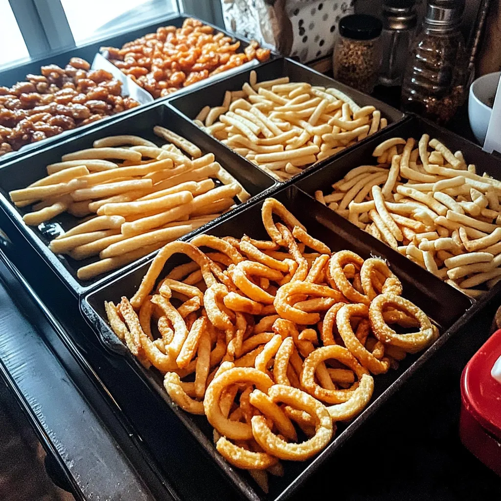 Wie man ein Pommes-Board zubereitet