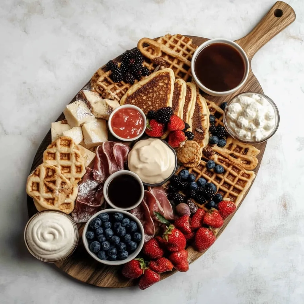 Frühstücks-Charcuterie-Board