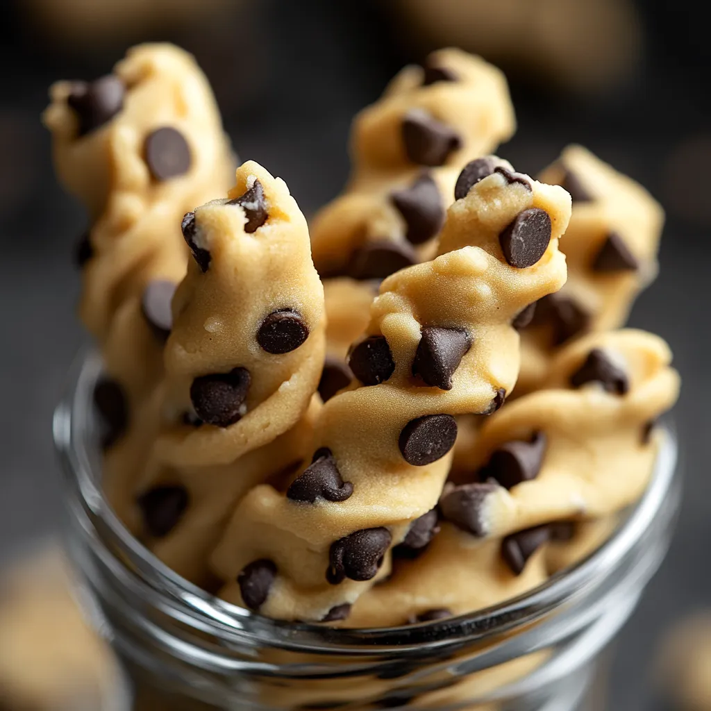 Schoko-Cookie-Teig-Twists