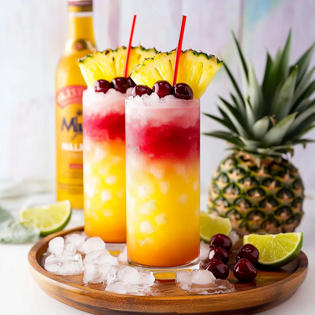 Malibu Bay Breeze Cocktail