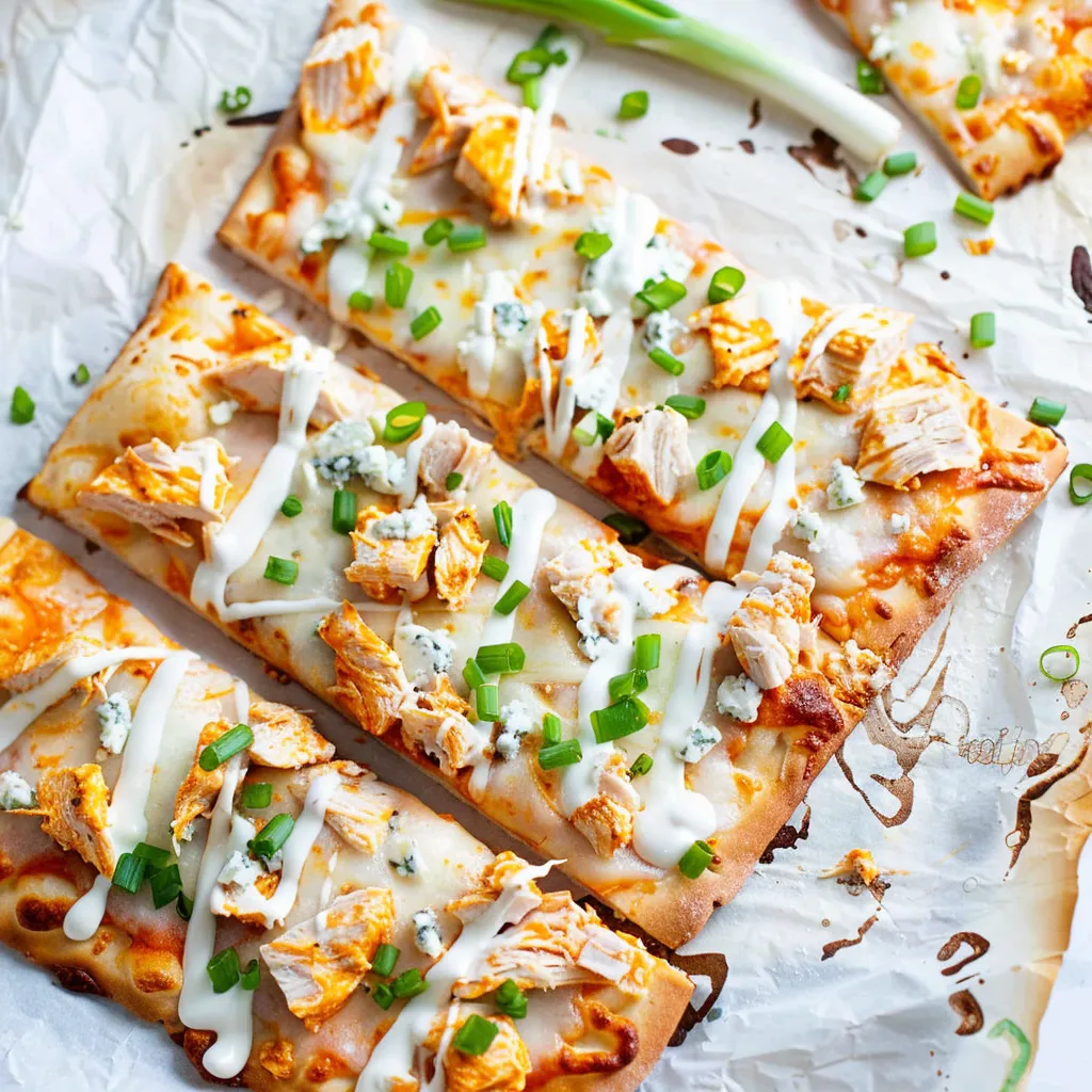 Buffalo Chicken Fladenbrot1