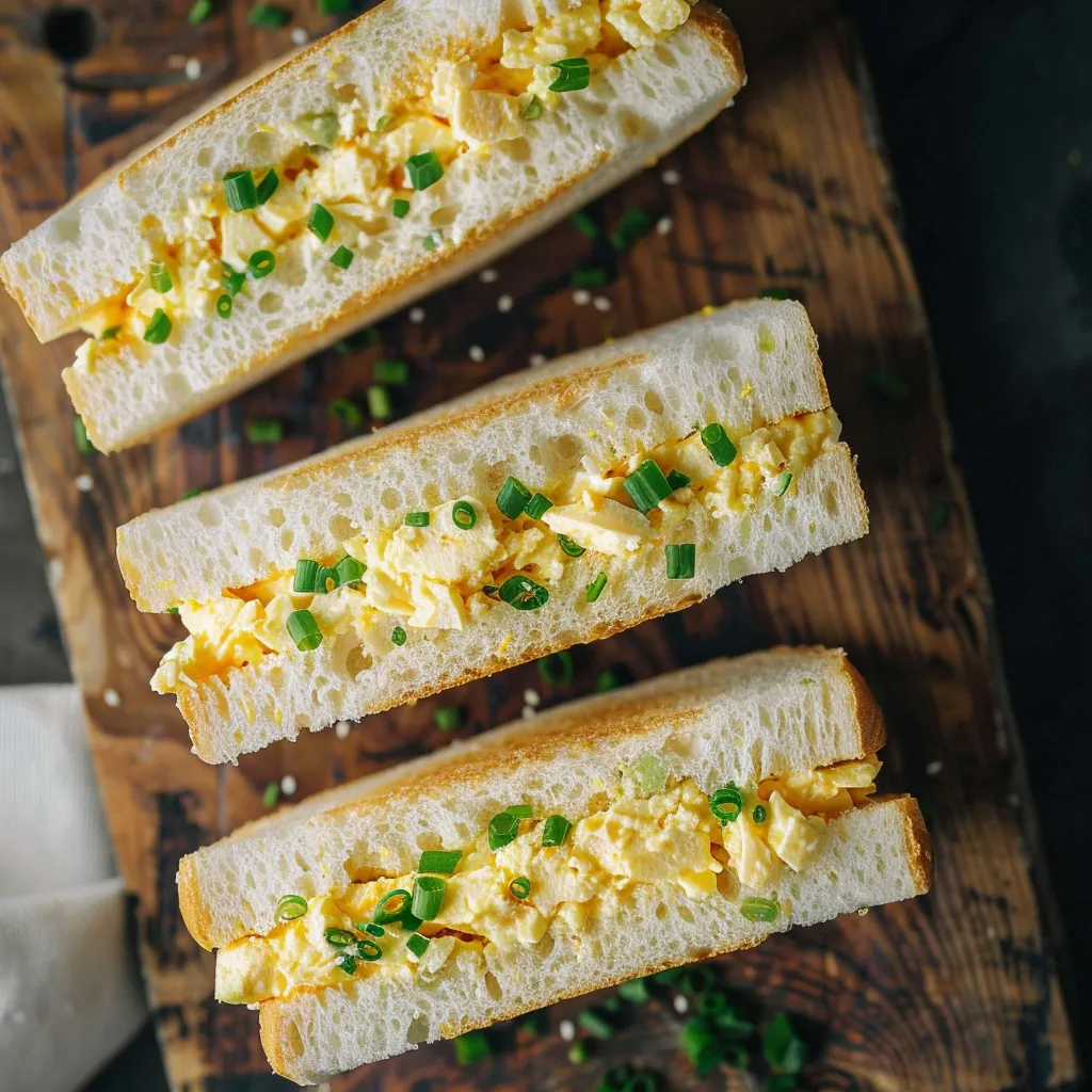 Japanisches Ei-Sandwich