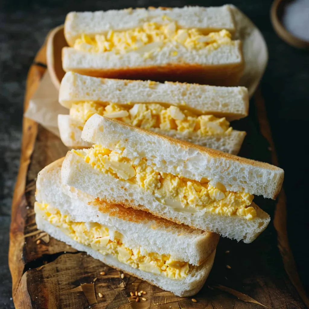 Japanisches Ei-Sandwich